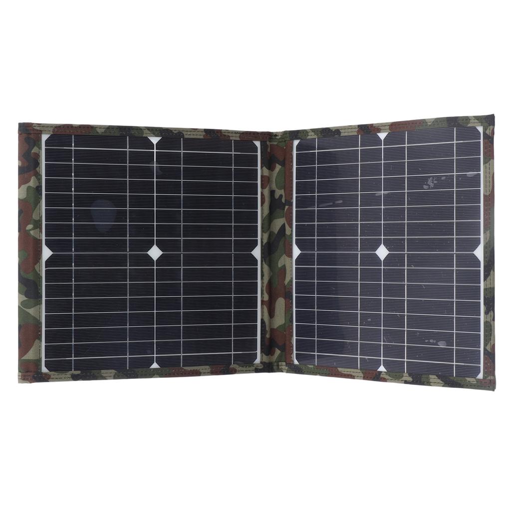 Camo Foldable Solar Panel 18V 36W Energy Saving Monocrystalline Silicon Material Portable Solar