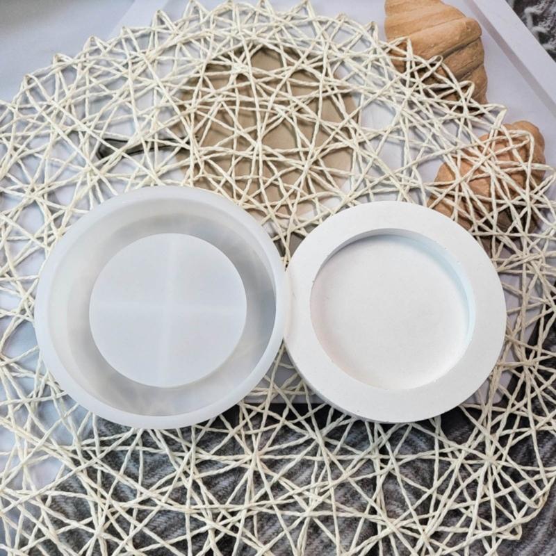 Candle Mould Castings Molds DIY 3D Silicone Mould Candlestick Candle Molds Silicone Molds Handicrafts for Candle Holder