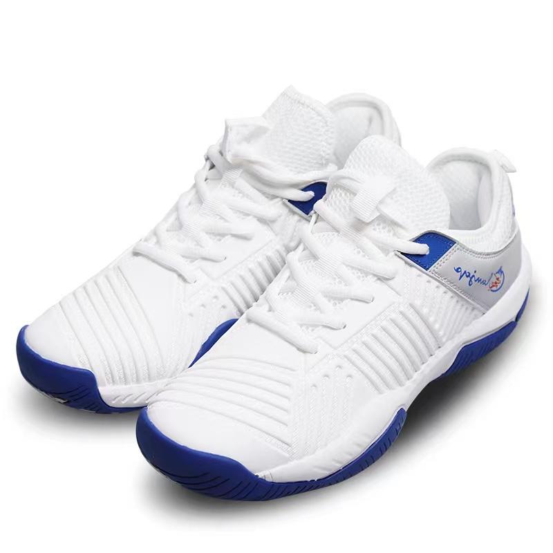 Neue Farbe Blau Erwachsene Fechtschuhe Rutschfest Indoor Atmungsaktiv Fechter Sneaker Größe 31-45 Herren Damen Tischtennis Badmintonschuhe