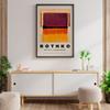Art Exhibition Poster Abstract Canvas Painting Printing Nordic Modern Wall Art Living Room Home Decoration