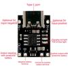 1pcs Type-C USB Ultra-Small Lithium Battery Charging Panel 1A Ternary Lithium 3.7V 4.2V Charger Module With Protection Board