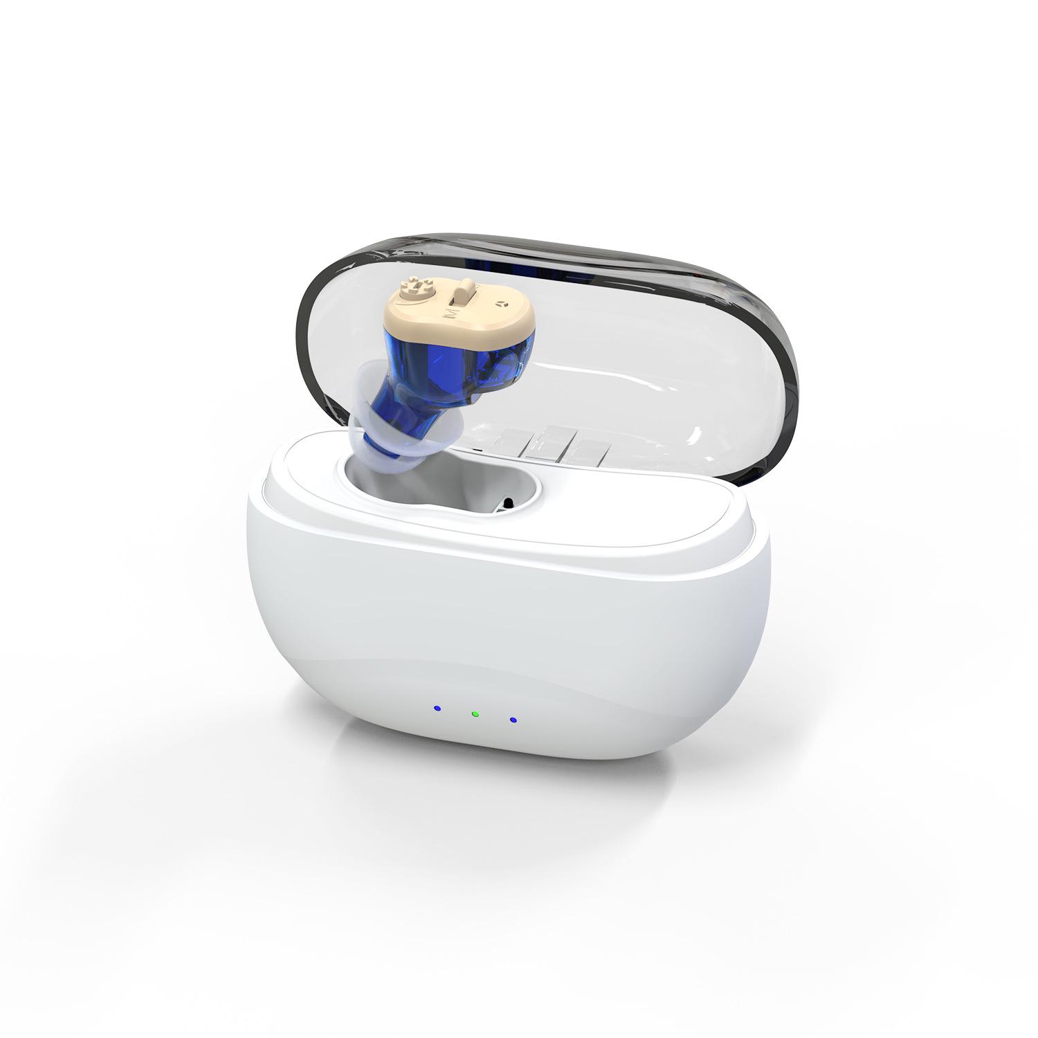 Elderly In-Ear Hearing Aid: Sound Amplifier & Collector