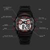 Kids Digital Watch Electronic Waterproof Multifunctional Display Fashionable LED Luminous for Student Sport