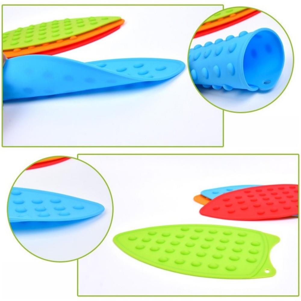 Reusable silicone ironing board pad, heat-resistant thickened version, perfectly matches ironing boards and ironing pads