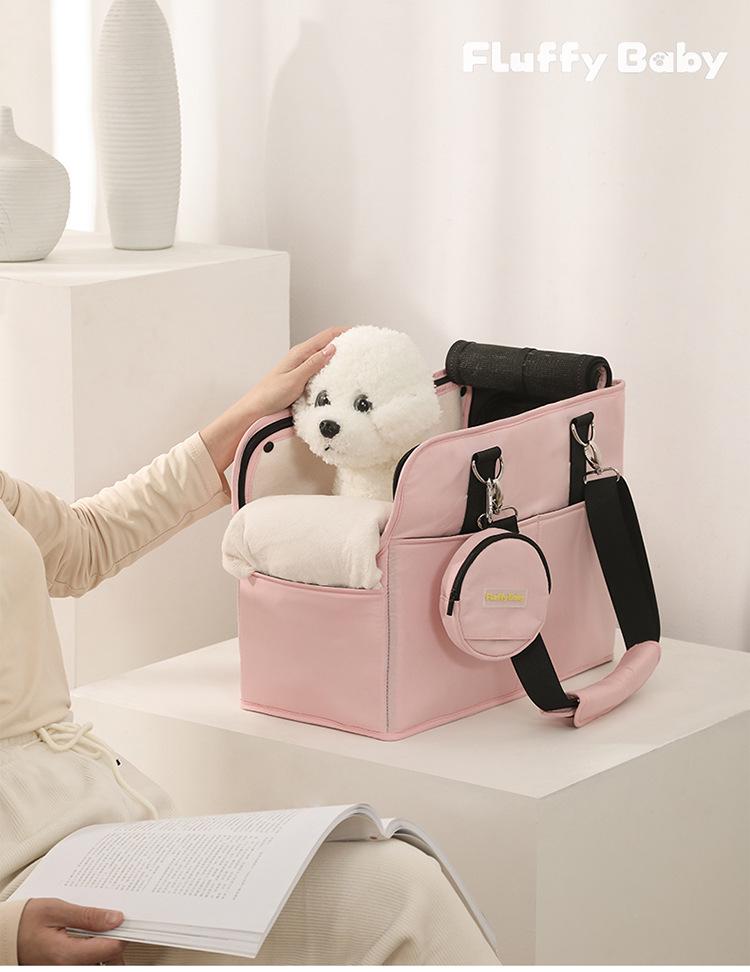 Tragbare, faltbare Mehrweg-Reisetasche für Katzen von Fluffybaby