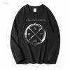 T-shirt Clan Of Xymox Alt Rock Goth Dark Wave Band maniche lunghe o corte vintage lavata abbigliamento firmato streetwear casual
