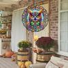 Enchanting, Charming Owl Metal Wind Spinner - Perfect Gift for Women, Mom, Grandma, Wife | 25.4cm Indoor/Outdoor Decor | Ideal Christmas Ornament