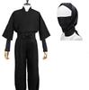 COSSA Cosplay Ninjutsu Academy Ninja Costume Set for and 6th Halloween Includes Hood Shinobi/Tama 1st, 2nd, 3rd, 4th, 5th, Graders, Photoshoot,