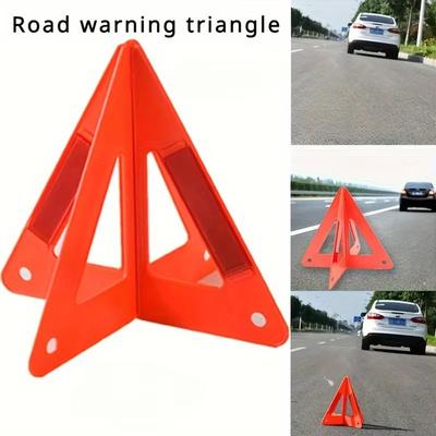 Car Safety Reflective Sign Kit Portable High Visibility Roadside Signal for Vehicles