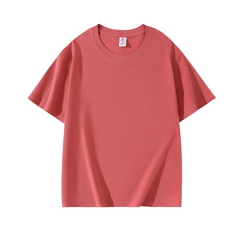 220g Casual Loose Fit Short Sleeve T-Shirt, Available in 20 Colors – Unisex Trendy Hong Kong Style