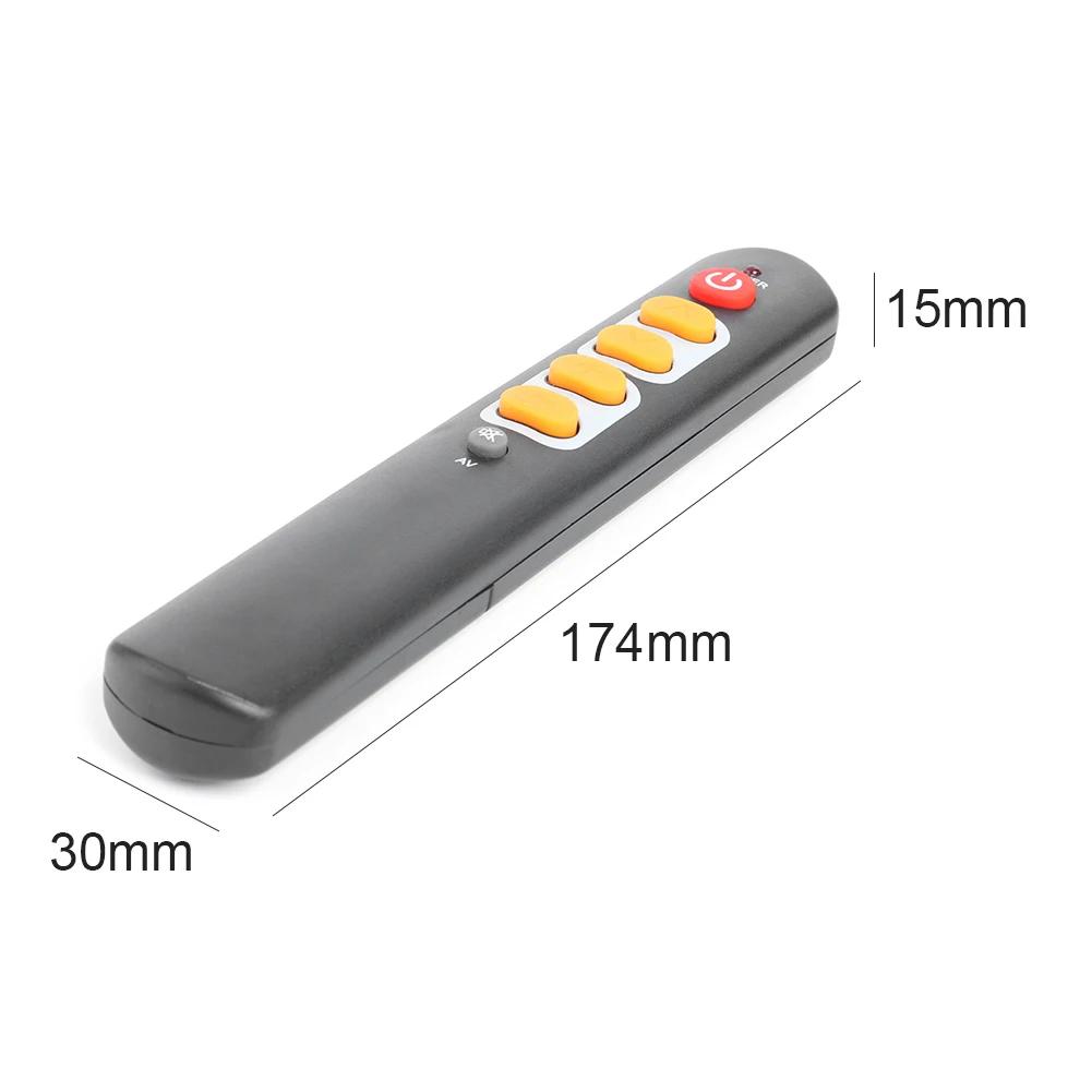 Universal 6 Button Keys Learning Remote Button Control Copy Code Infrared IR Duplicator Controller For TV STB DVD DVB HIFI