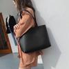 Pu Leather Sweet Shoulder Bag Minimalist Design Luxury Handbag Elegant Underarm Tote Bag  Party