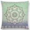 New Dreamy Sun Moon Stars Colorful Lotus Eternity Mandala Gorgeous Floral Pattern Design Prints Cushion Cover Pillow Case