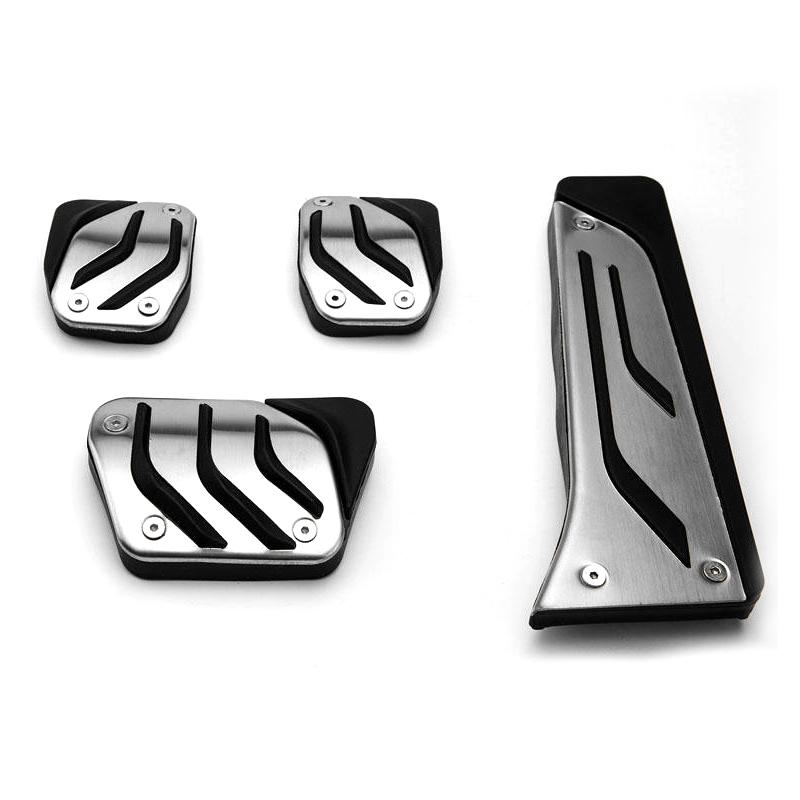 For BMW 1 2 3 4 5 6 7 Series GT X3 X4 X5 X6 Z4 F10 F15 F30 F31 F34 Car Accelerator Brake Pedal Footrest Pedals Cover Trim Pads