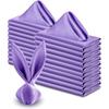 High-End Satin Napkin - Folded Flower Design for Hotels and Weddings