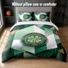 Celtic FC Design Bed Bedding Set 1 Duvet Cover + 2 Pillowcases Soft Breathable Household Bed Linens