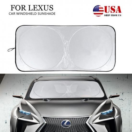 For Lexus Car Large Windshield Sun Visor Shade Anti UV Foldable Sun Screen Cover