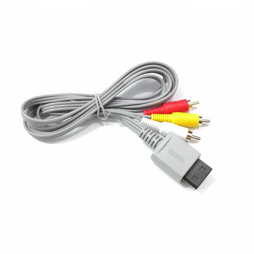 3 in 1 AV Cable for Wii Wii U Audio Video TV Connector Cable  for Wii U/Wii Controller
