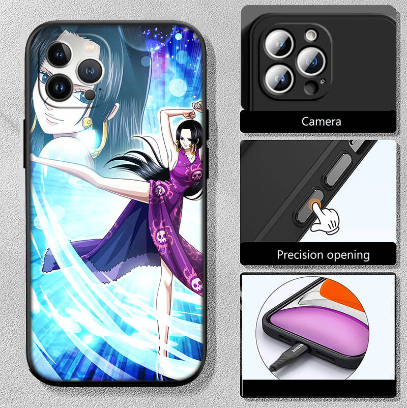 MH111 One Piece Boa Hancock Phone Case for Motorola Moto Edge 60 60s 70 G86 G56 G54 E14 G04S G45 G54 G64 S30 S50 X30 X40 X50 Pro Power Tylus