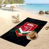 Wales Rugby Aufdruck Strandtuch Weich Tragbar Schnell?Trockenes Handtuch für Pool Sommerurlaub Outdoor Sport