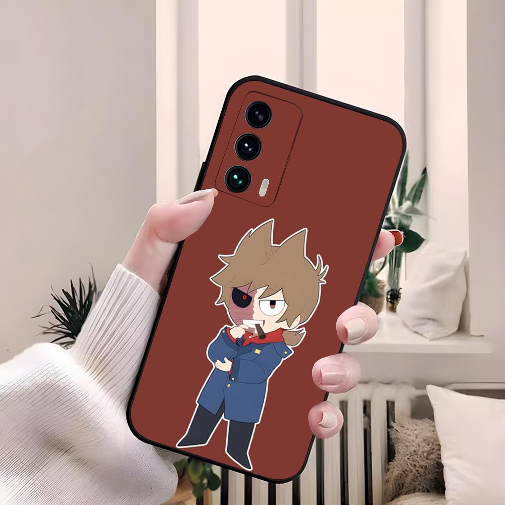 Anime Eddsworld Tord Phone Case For Samsung S26 S25 Edge S24 S23 S22 S21 S20 Ultra Plus Fe A55 56 15 4G 5G Galaxy Silicon Cover