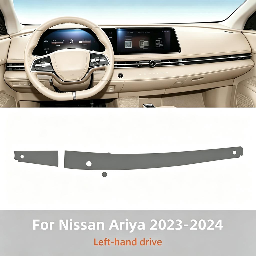 For Nissan Ariya -2024 Interior TPU Protective Transparent Film Pre Cutting Car PPF Paint Console Scratch Resistant Film