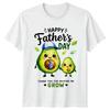 Happy Fathers Day Thank You Unisexs TShirt Avocado Fathers Day