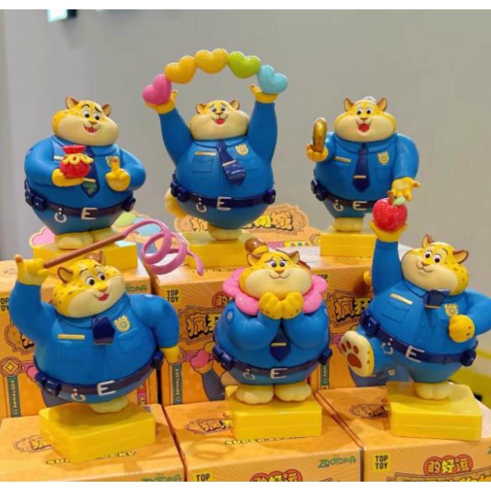 

Genuine Toptoy Zootopia Leopard Fine Luck Series Characters Blind Box Doll Adorable Decoration Seal Playthings Adult Toy Children Gifts -A289