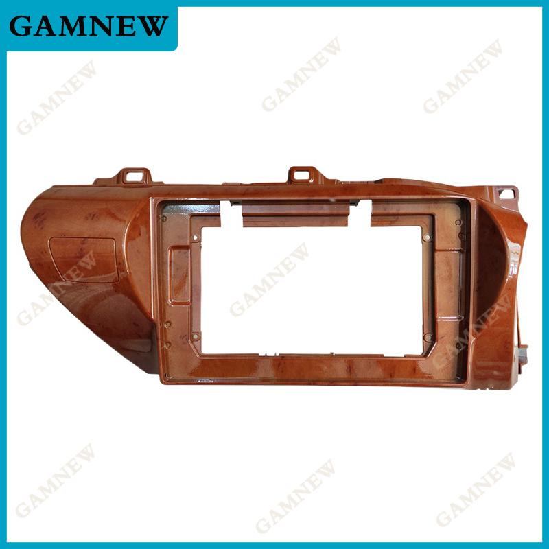 10.1 Inch Car Radio Fascia Panel for TOYOTA Hilux 2014-2019 Stereo Dash Frame