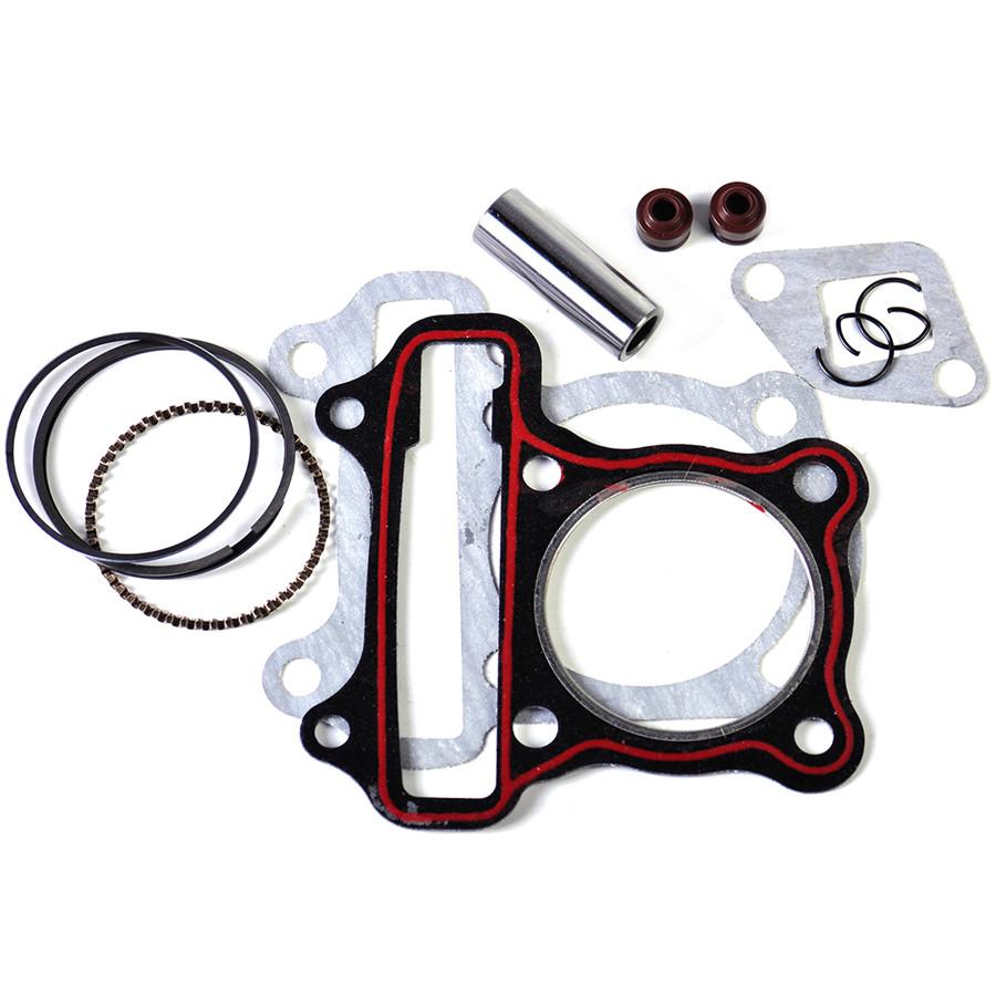 

47Mm Big Bore Cylinder Piston Rings Kit For Gy6 50Cc-80Cc 4 Strokes Atv
