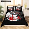 Yin Yang King Queen Duvet Cover Vintage Tai Chi Quilt Cover Divination Bedding Set Oriental Culture Polyester Comforter Cover