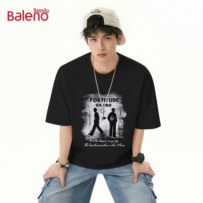 Baleno BNL Mist Shadow Cotton T-Shirt