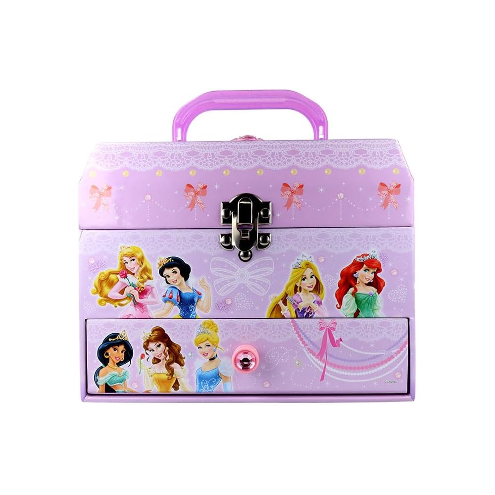 Sunstar Secret Lovely Box Disney Princess 7072429N Storage Organizer for Kids