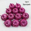 Halloween Foam Pumpkin Set, 5.5cm, 16-Pack - Ideal for Photography, Display, or Decoration.