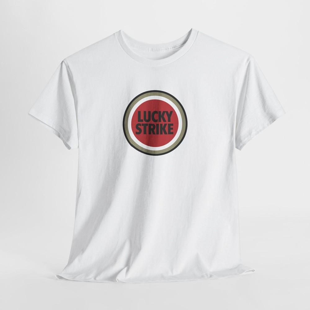 

Lucky Strike T-Shirt – Unisex Vintage Retro Cotton Tee for Men Women 4XL