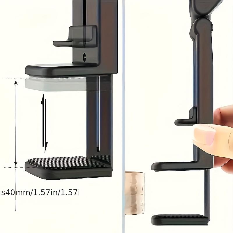Universal Airplane Travel Phone Holder 360 Degree Rotation Foldable Desktop Train Chair Mount Hands Free Phone Holder