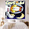 Garfield Comics Adventure Wall Decor Tapestry Art For Pet Memorial Birthdaywedding Party Backdrop Family Gift
