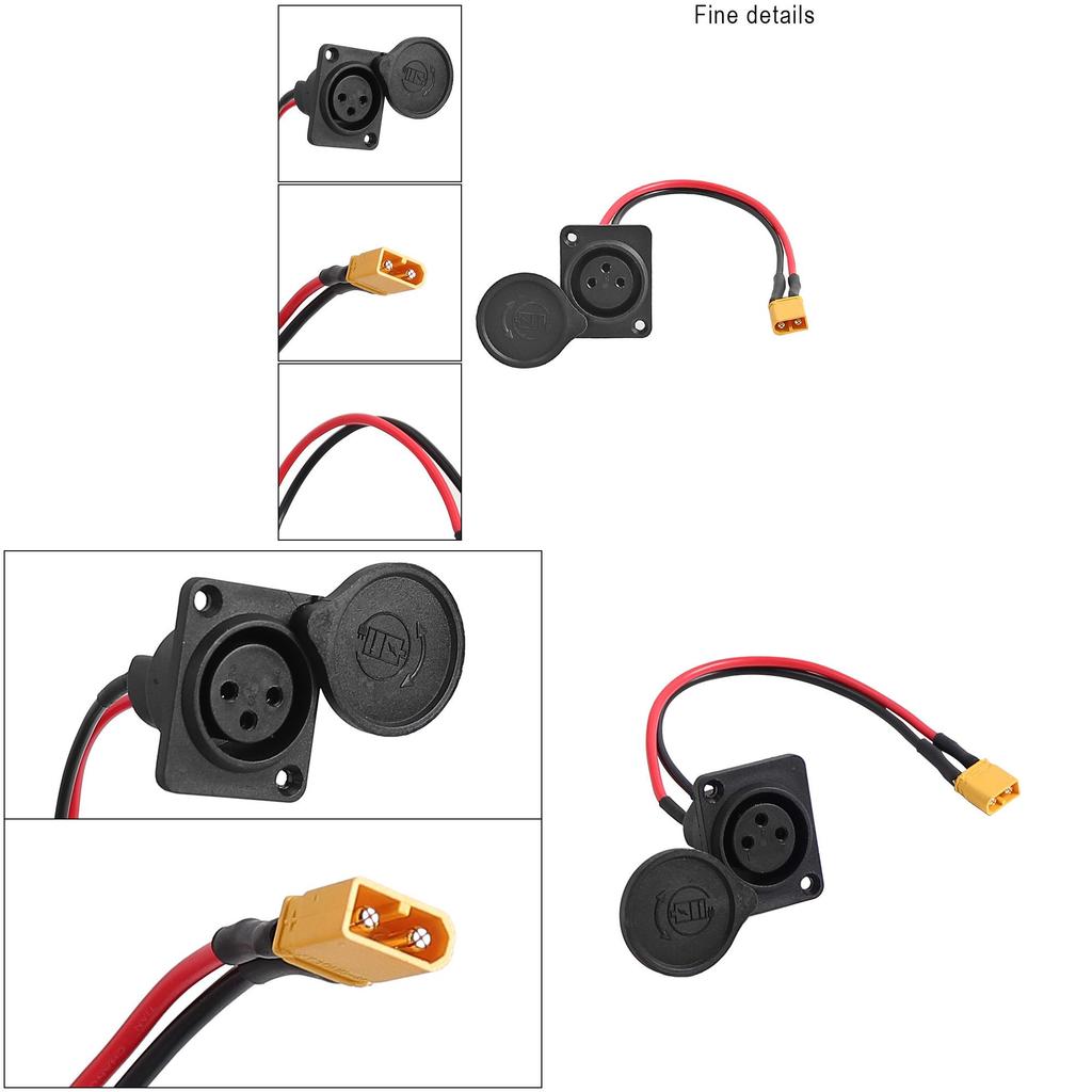 Porta di ricarica per scooter elettrico con connettore XLR Cannon per Inokim Oxo Ox Adulti