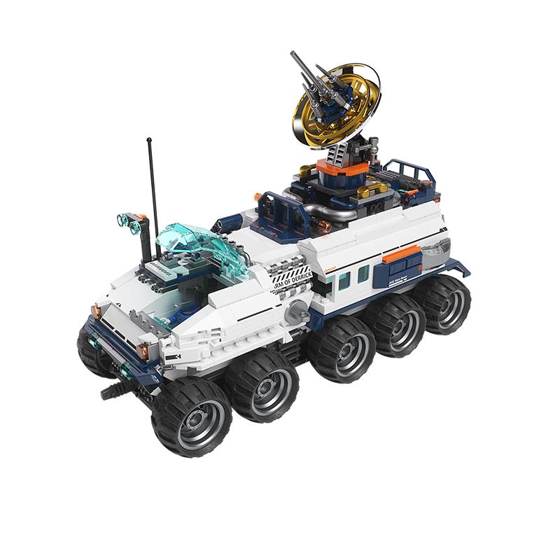 

Jaki-Ck002 Space Exploration Series Dawn Interplanetary Rover Collectible Construction Blocks For Young Boys And Kids Plaything Gift