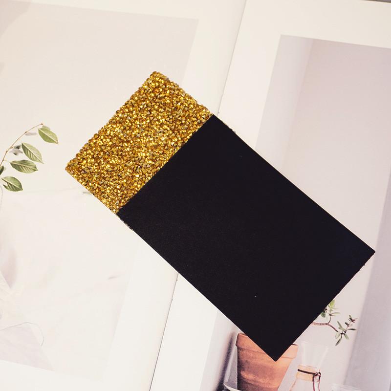 Taschentuch im Retro-Stil mit feinem Glitzer-Design für formelle Hochzeitsanlässe