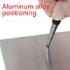 3Pcs High Hardness Sample Center Punch Non-slip Center Punch Set Cylindrical Center Punch for Machinists and Carpenters