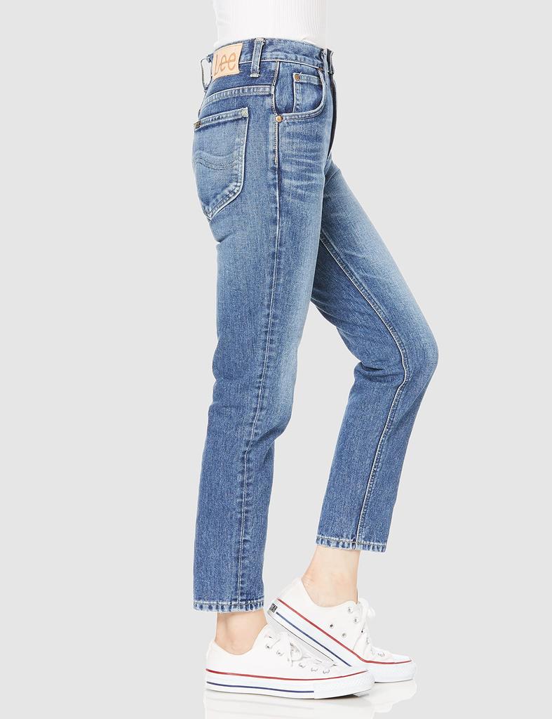 Lee Tapered Size LL2633 Women's Jeans, Blue, XS,