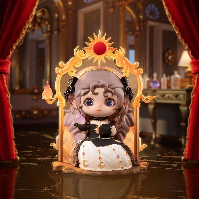 Glow Night Banquet Blind Box Anime Figure Collectible Doll Cute Decor Gift For Girls Kawaii Figurine Toy With Secret Style