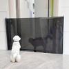 1Pc Retractable Pet Dog Barrier Fences Pet Isolated Network Stairs Gate New Folding Breathable Mesh Playpen for Dog Safety Fence