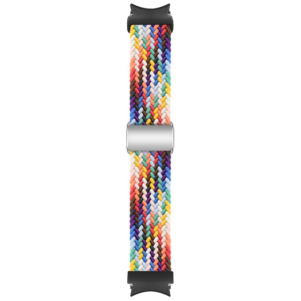 For Samsung Galaxy Watch FE 40mm/Watch7/6/6 Classic/5/5 Active/5 Pro/4/4 Classic/4 Active Braided Watch Band Magnetic Strap