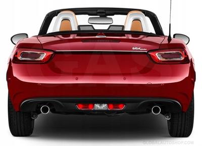 Fiat 124 Spider - Chrome Trunk Trim - Tailgate Accent - Premium Car Rear Detail - Shine Enhancer