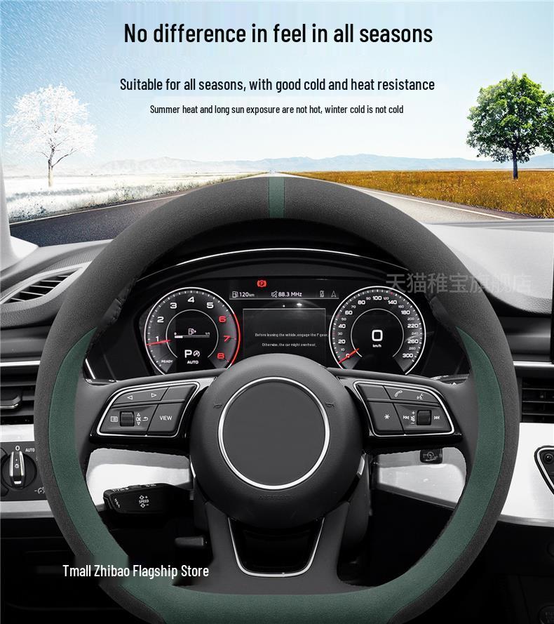 Changan Lumin 25/26 Models Winter Plush Steering Wheel Cover