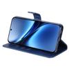 For Vivo X200 5G Case Zipper Wallet Calf Texture PU Leather Phone Cover