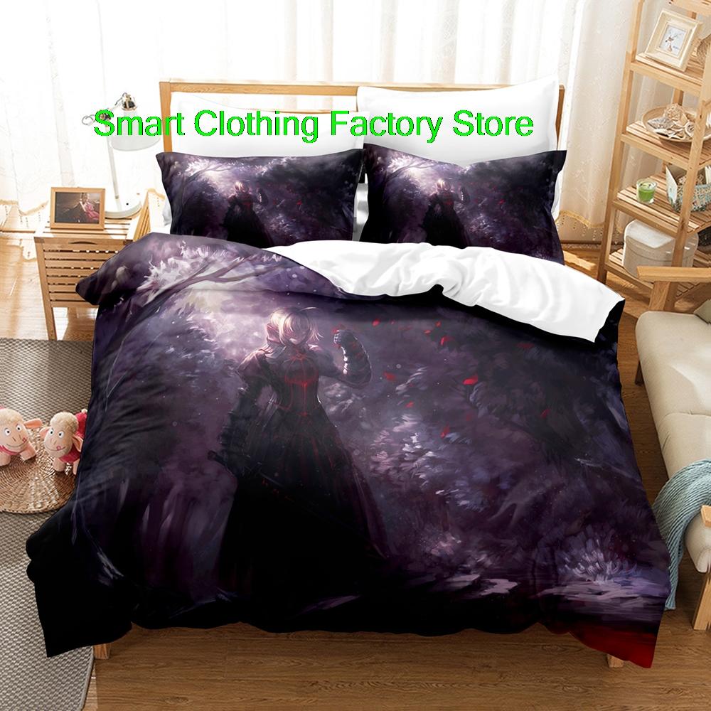 Fatestay Night Bedding Set Single Twin Full Queen King Size Bed Set Teenagers Bedroom Duvetcover Sets Fashion Bed Sheet Set