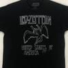 Led Zeppelin United States of America 1977 Tour T-Shirt Black Large Swan Song Unisex T-Shirt